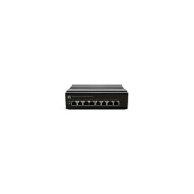 LevelOne Switch 8 Port FE IFS-0801 DIN-Rail -30°C - Switch - 0,1 Gbps