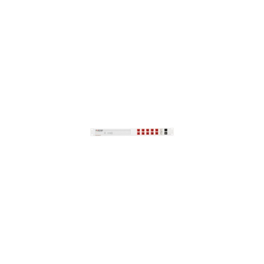 Rackmount.IT RM-FR-T15 - Configurazione di rete - Montabile su rack - RAL 9003 - 1U - 48,3 cm (19″) - per Fortinet FortiGate 80F