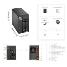 Asustor Lockerstor NAS AS6702T 2-Bay