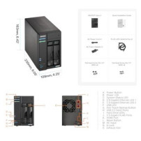 Asustor Lockerstor NAS AS6702T 2-Bay