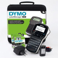 DYMO LabelManager 280 kit etichettatrice portatile ricaricabile | tastiera QWERTY | con custodia e 2 nastri per