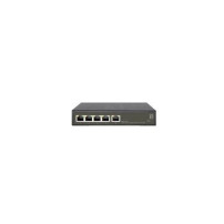 LevelOne Hilbert 5-Port Gigabit PoE Smart Lite Switch - 802.3at/af PoE - 4 uscite PoE - 60W PoE budget di potenza - Gestito - L2