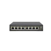 LevelOne Hilbert 8-Port Gigabit PoE Smart Lite Switch - 802.3at/af PoE - 8 uscite PoE - 112,8 W di potenza PoE - Gestito - L2 -