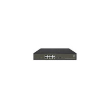 LevelOne Hilbert 10-Port Gigabit PoE Smart Lite Switch - 8 uscite PoE - 2 x Gigabit SFP - 802.3at/af PoE - 130W PoE budget di po