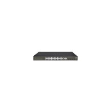 LevelOne Hilbert 28-Port Gigabit Smart Lite Switch - 24 x Gigabit RJ45 - 4 x Gigabit SFP/RJ45 Combo - Gestito - L2 - Gigabit Eth