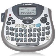 Dymo LetraTag LT-100T - Beschriftungsgerät - s/w - Thermodirekt - Rolle (1,2 cm)