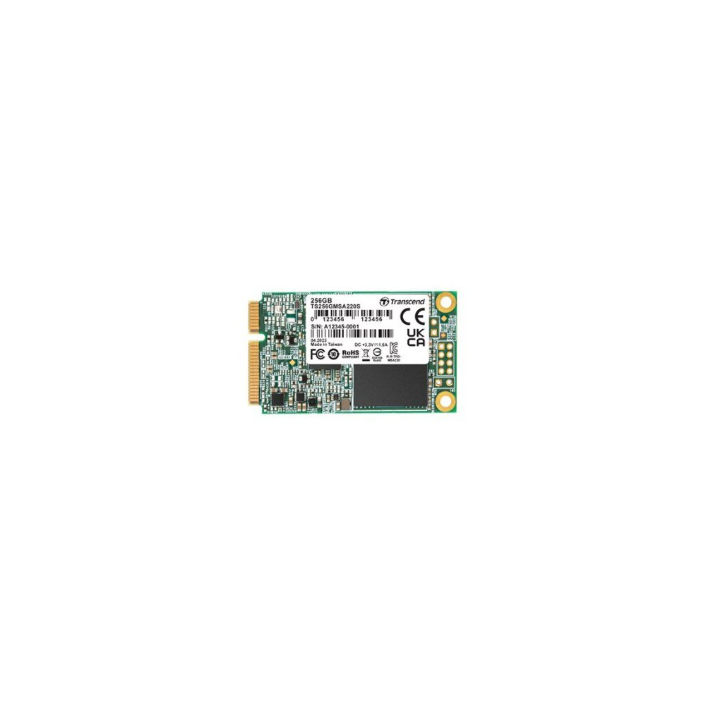 Transcend 220S - SSD - 256 GB - interno - mSATA