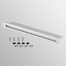 M-CAB Pannello di distribuzione Patch panel 19 pollici 1U 24 porte - Patch panel
