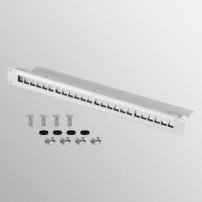 M-CAB Pannello di distribuzione Patch panel 19 pollici 1U 24 porte - Patch panel