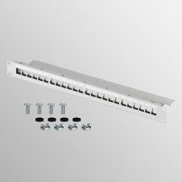 M-CAB Pannello di distribuzione Patch panel 19 pollici 1U 24 porte - Patch panel