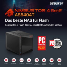 Asustor Nimbustor 4 Gen2 AS5404T 4 Bay NAS Quad-Core 2.0GHz