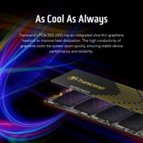 Transcend MTE245S - SSD - 500 GB - interno - M.2 2280 (unilaterale)