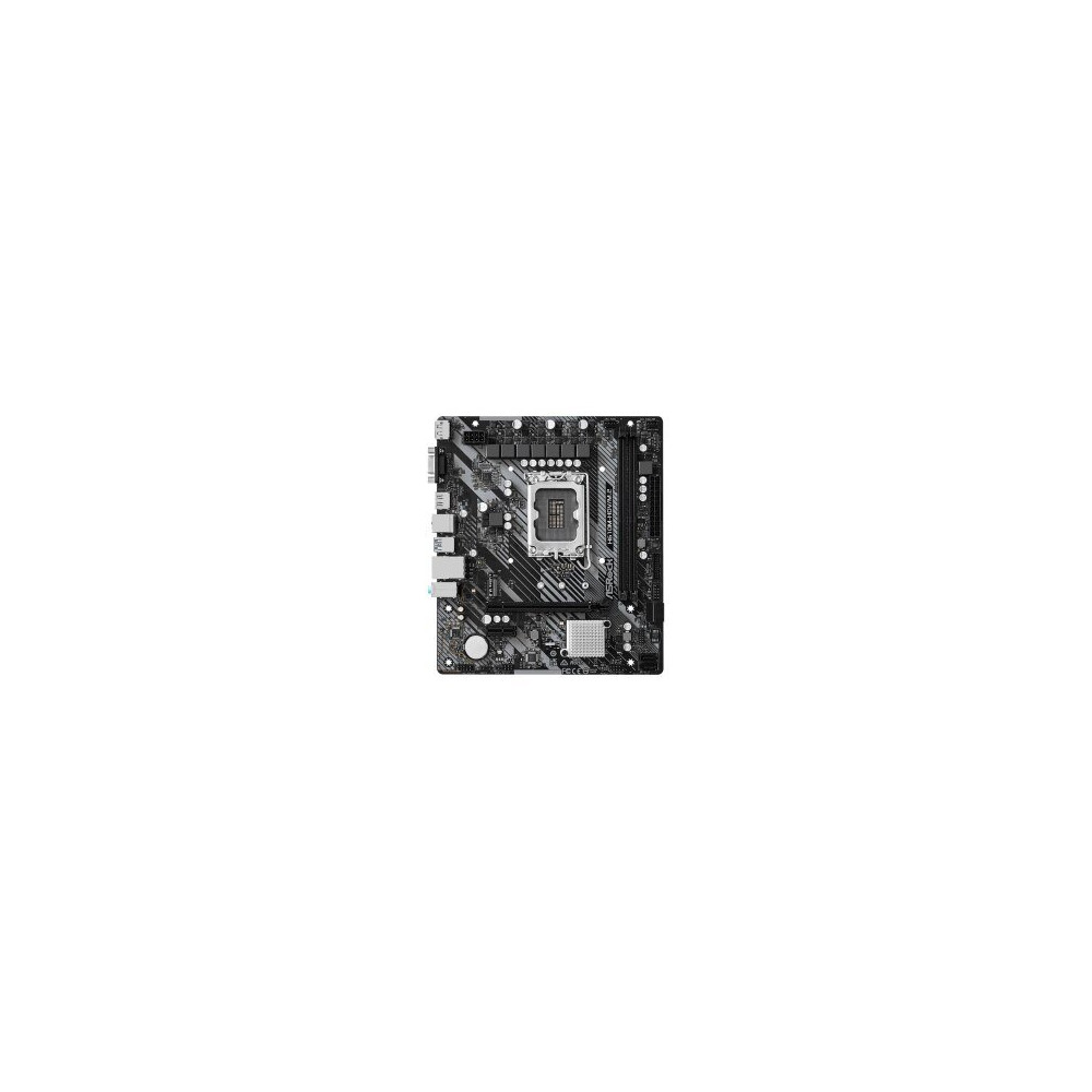 ASRock H610M-HDV/M.2 - 2.0 - scheda madre - micro ATX - socket LGA1700 - chipset H610 - USB 3.2 Gen 1 - Gigabit LAN - grafica in