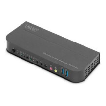 DIGITUS KVM Switch, 2x1 HDMI, HDMI Out, USB, 4Kx2K@60Hz