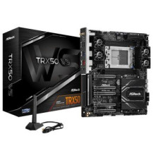 ASRock TRX50 WS - Scheda madre - E-ATX - Socket sTR5 - Chipset AMD TRX50 - USB4, USB-C 3.2 Gen 2x2, USB 3.2 Gen 2, USB 3.2 Gen 1