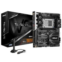 ASRock TRX50 WS - Scheda madre - E-ATX - Socket sTR5 - Chipset AMD TRX50 - USB4, USB-C 3.2 Gen 2x2, USB 3.2 Gen 2, USB 3.2 Gen 1