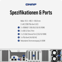 QNAP TS-H1277AXU-RP - Server NAS - 12 alloggiamenti