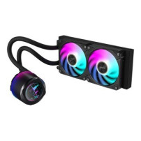 Gigabyte AORUS WATERFORCE X II 240 - Sistema di raffreddamento a liquido del processore - (per: AM4, TR4, LGA1200, LGA1700, AM5,