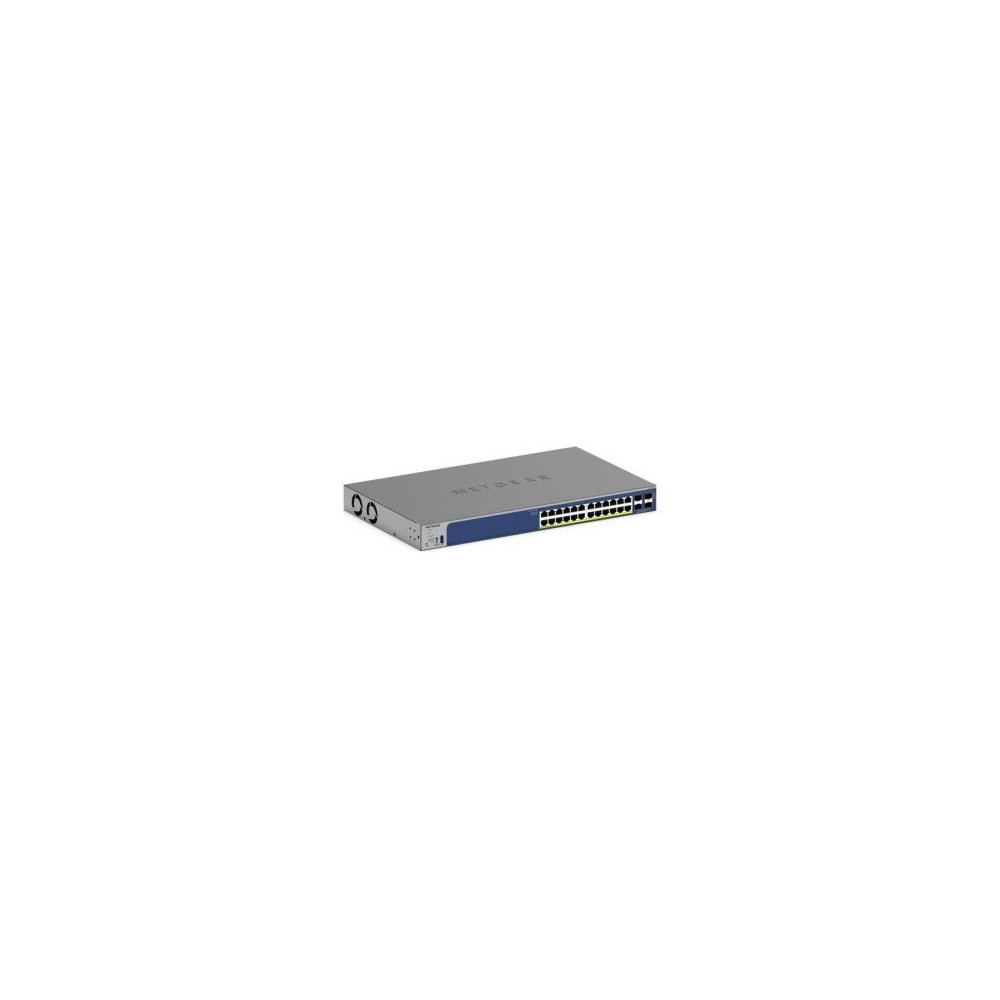 Netgear Smart GS728TXP - V3 - Switch - L3 Lite - Smart - 24 x 10/100/1000 (PoE+)