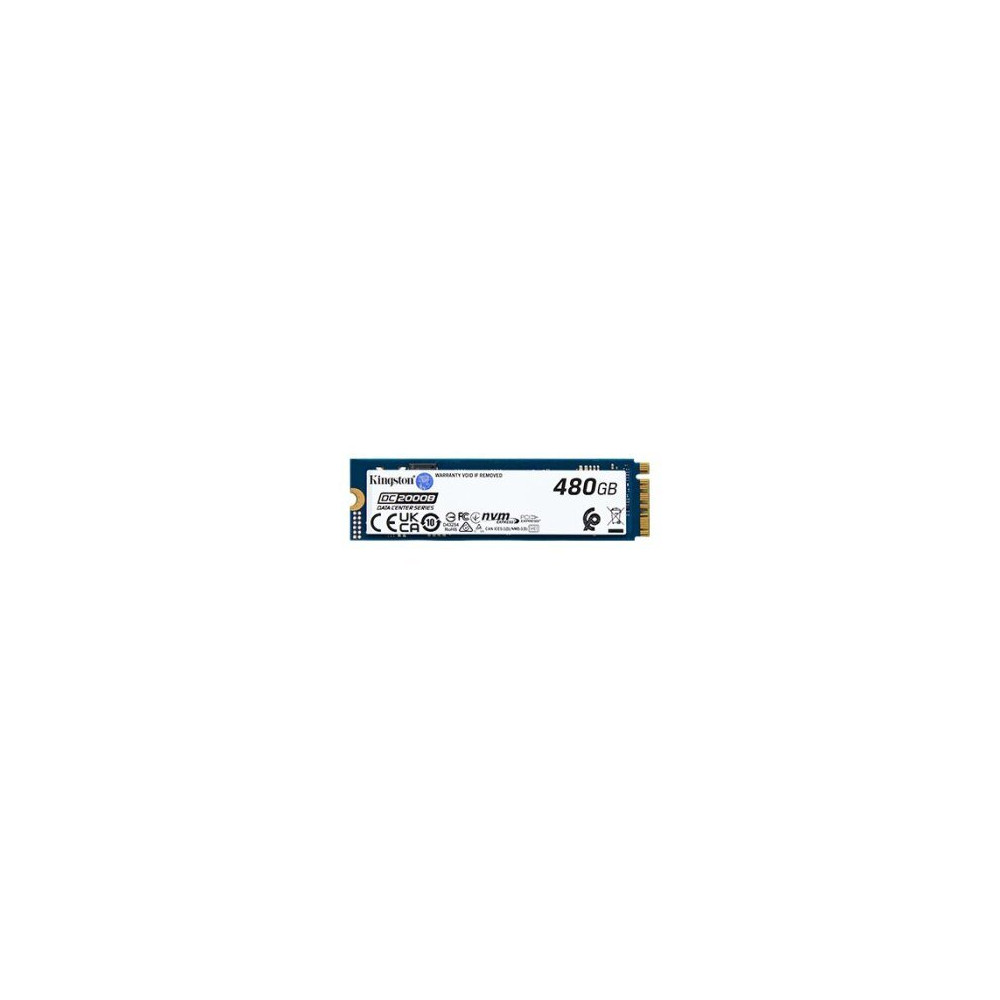 Kingston Data Center DC2000B - SSD - Enterprise - 480 GB - interno - M.2 2280 - PCIe 4.0 x4 (NVMe)