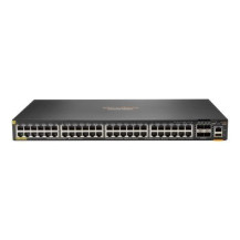 HPE Aruba 6200F 48G Class4 PoE 4SFP+ 370W Switch - Switch - distanza massima di stacking 10 km - L3 - gestito - 48 x 10/100/1000