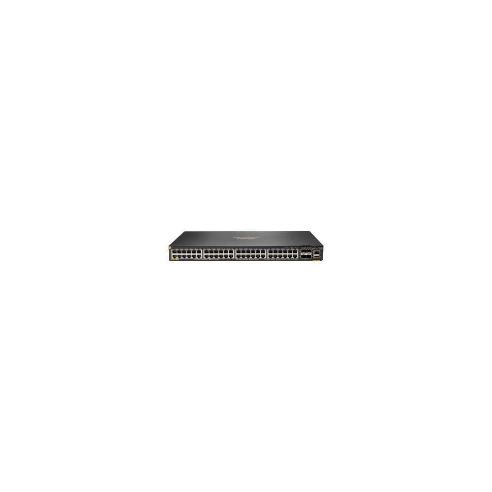HPE Aruba 6200F 48G Class4 PoE 4SFP+ 370W Switch - Switch - distanza massima di stacking 10 km - L3 - gestito - 48 x 10/100/1000