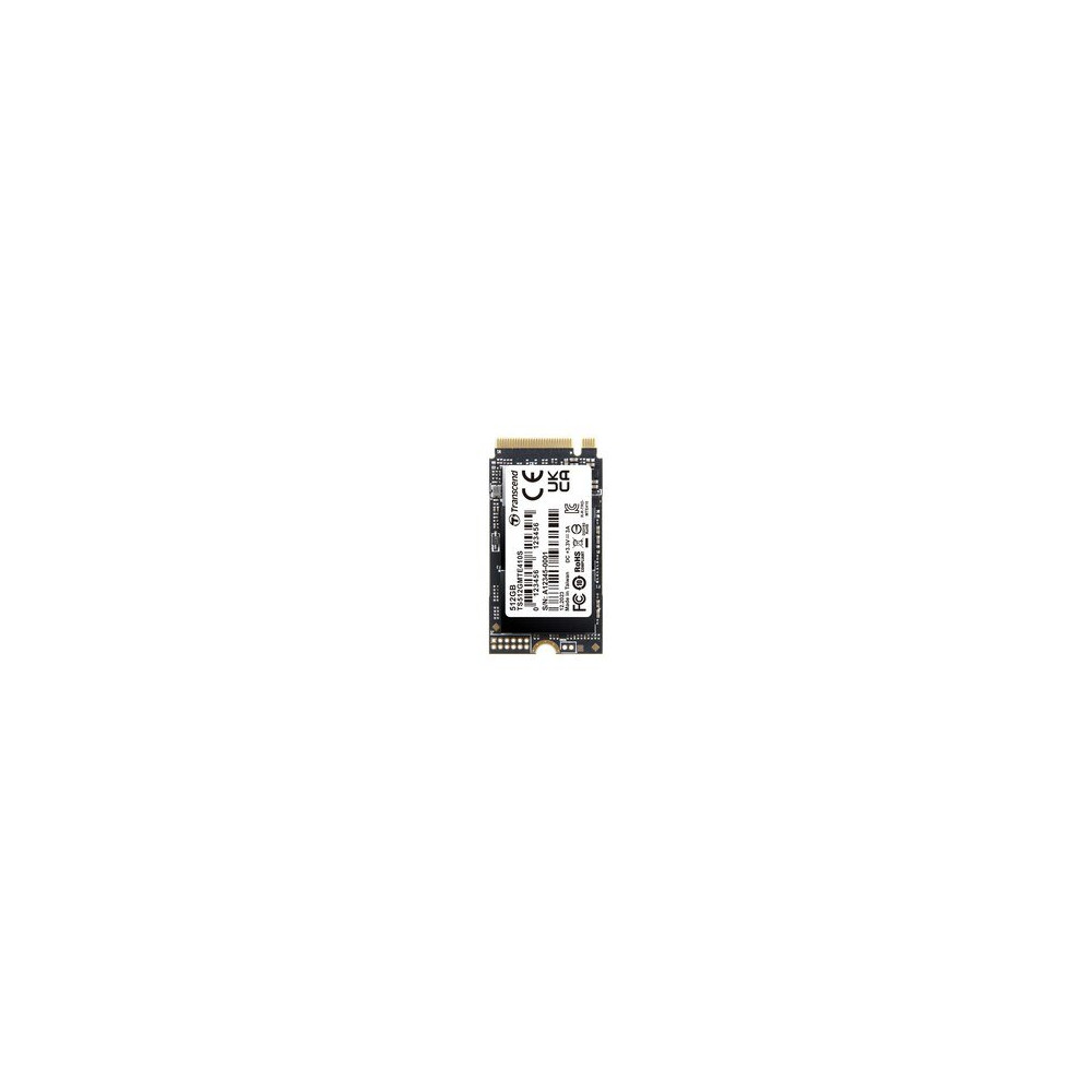 Transcend MTE410S - SSD - 512 GB - interno - M.2 2242 - PCIe 4.0 x4 (NVMe)