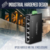 TRENDnet 5-PORT INDUSTRIAL FAST ETHERNET