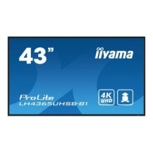 Iiyama ProLite LH4365UHSB-B1 - Classe di diagonale da 109 cm (43″) (108 cm (42,5″)