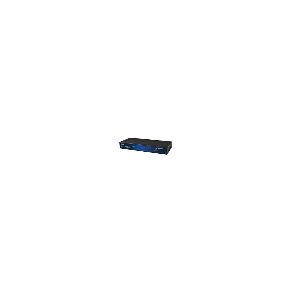 ALLNET ALL-SG8208PD ungemanaged 10G Ethernet (100/1000/10000) Energie Über Ethernet (PoE) Unterstützung Schwarz Netzwerk Switch