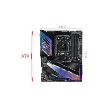 ASRock Phantom Gaming X870E NOVA WiFi - Scheda madre - ATX - Socket AM5 - Chipset AMD X870E - USB4, USB 3.2 Gen 1, USB 3.2 Gen 2