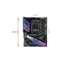 ASRock Phantom Gaming X870E NOVA WiFi - Scheda madre - ATX - Socket AM5 - Chipset AMD X870E - USB4, USB 3.2 Gen 1, USB 3.2 Gen 2