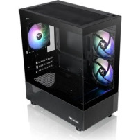 Thermaltake View 170 TG ARGB - Micro-Case - micro ATX - pannello laterale con finestra (vetro temperato)