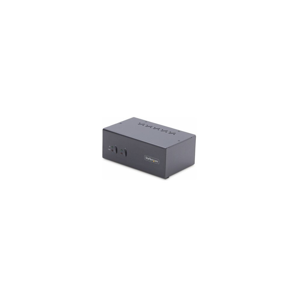 StarTech.com KVM Switch DisplayPort 2 porte Dual Monitor 4K 60Hz