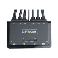 StarTech.com 2-Port Dual-Monitor HDMI KVM Switch