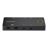 StarTech.com 2-Port USB-C KVM Switch HDMI 4K 60Hz mit Power Delivery