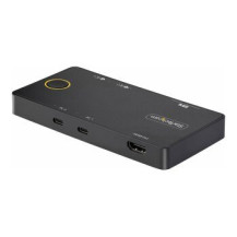 StarTech.com 2-Port USB-C KVM Switch HDMI 4K 60Hz mit Power Delivery