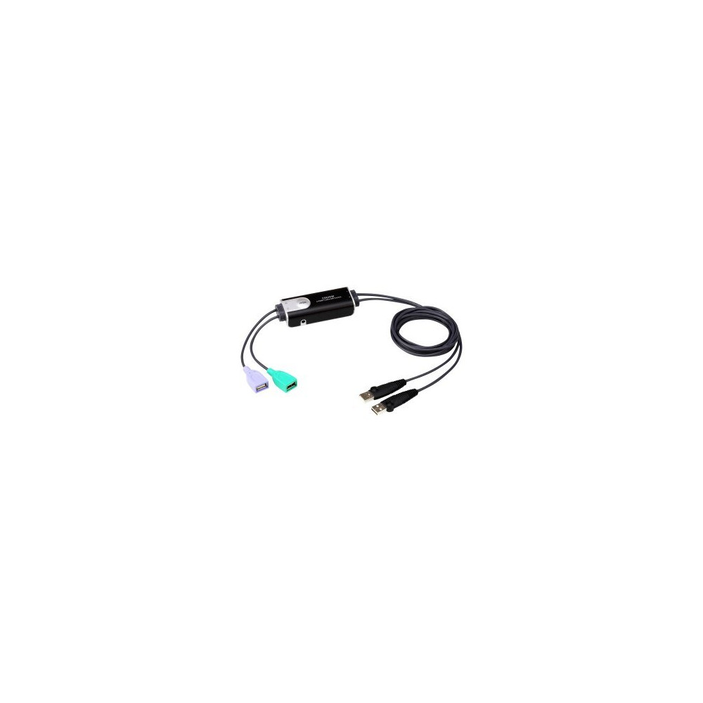 ATEN Switch KM cavo USB Boundless a 2 porte