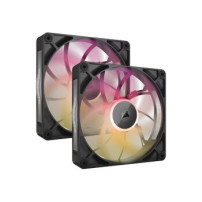 Corsair iCUE Link RX140 MAX RGB Starter Kit - Ventola per case - 140 mm - Nero (confezione da 2)