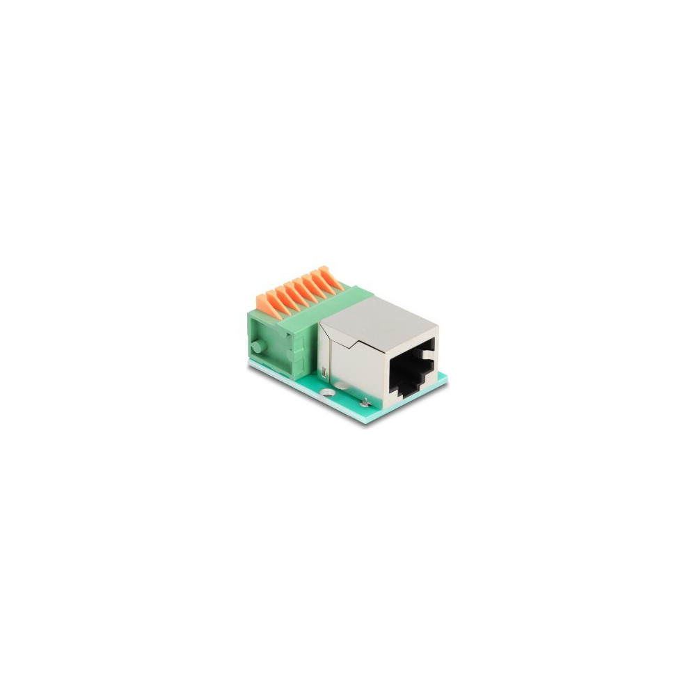 Delock Netzwerkadapter - RJ-45 (W) zu 8-polige Anschlussleiste