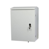 ALLNET DIN-RAIL Wandgehäuse/PoE Smart-Managed Switch T220mm Lichtgrau IP66ÜS
