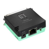 LevelOne FPS-1031 server di stampa LAN Ethernet Nero, Verde