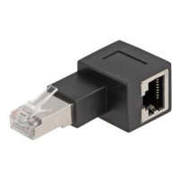 Delock Netzwerkadapter - RJ-45 (M) nach rechts abgewinkelt zu RJ-45 (W)