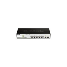 D-Link PoE Switch DGS-1210-10P 10 porte - Switch - 1 Gbps