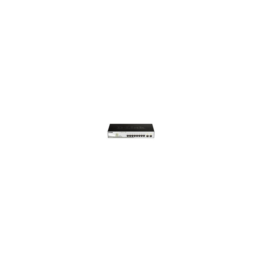 D-Link PoE Switch DGS-1210-10P 10 porte - Switch - 1 Gbps