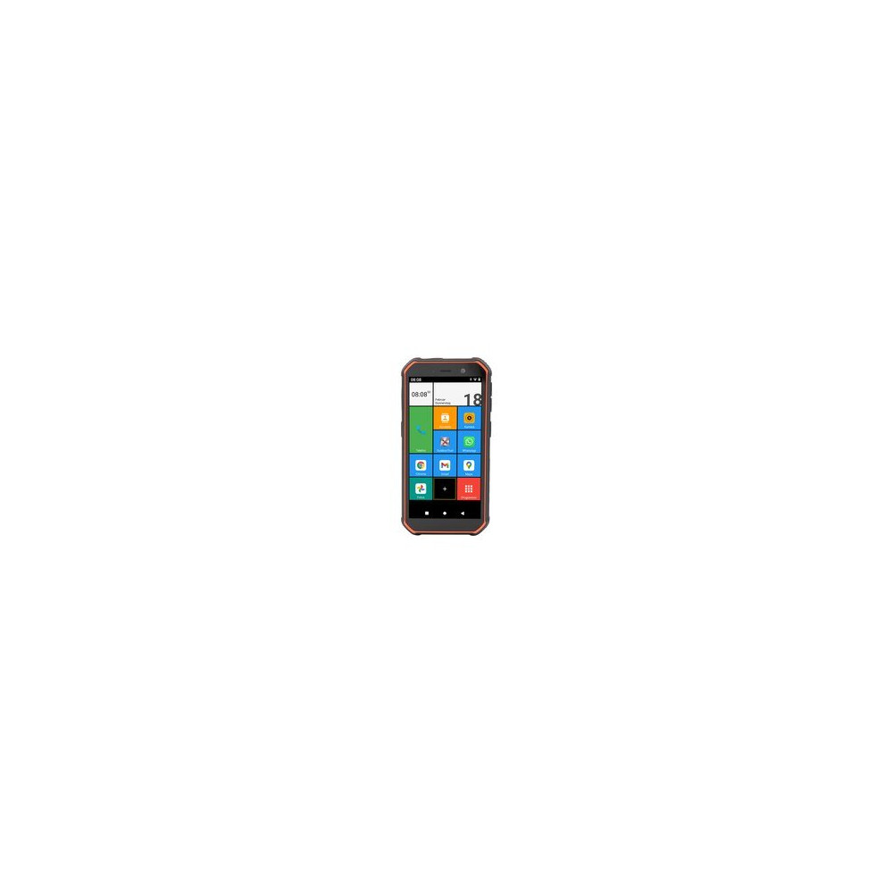 Olympia TREK - 14 cm (5.5″) - 3 GB - 32 GB - 13 MP - Android 10 - Schwarz - Orange
