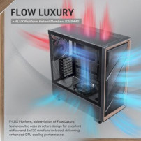 Antec Geh Antec Flux Midi Tower nero retail - Midi/Minitower - ATX