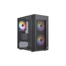 AEROCOOL ADVANCED TECHNOLOGIES Aerocool Hexform - Mini Tower - PC - Nero - micro ATX - Mini-ITX - ABS - SPCC - Posteriore - Ante