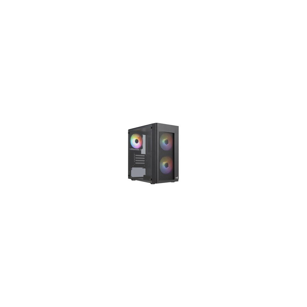 AEROCOOL ADVANCED TECHNOLOGIES Aerocool Hexform - Mini Tower - PC - Nero - micro ATX - Mini-ITX - ABS - SPCC - Posteriore - Ante