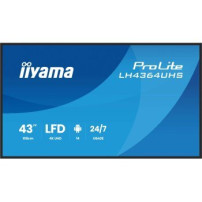 Iiyama 108 cm 43″ LH4364UHS-B1AG 16 9 2xHDMI+USB-C IPS - 108 cm - 43″
